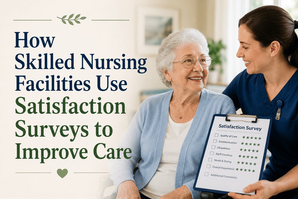 How Skilled Nursing Facilities Use Satisfaction Surveys to Improve Care