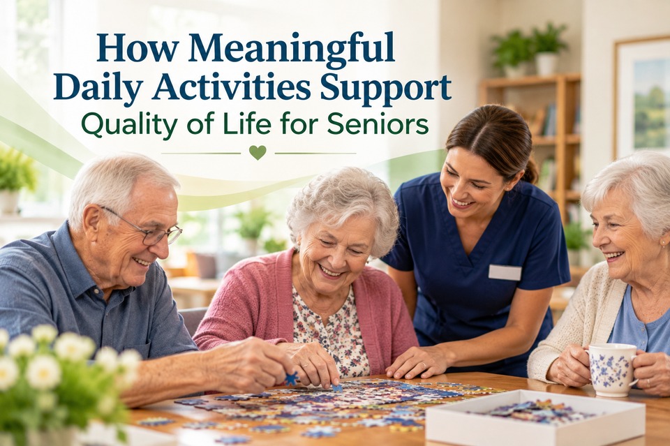 How Meaningful Daily Activities Support Quality of Life for Seniors